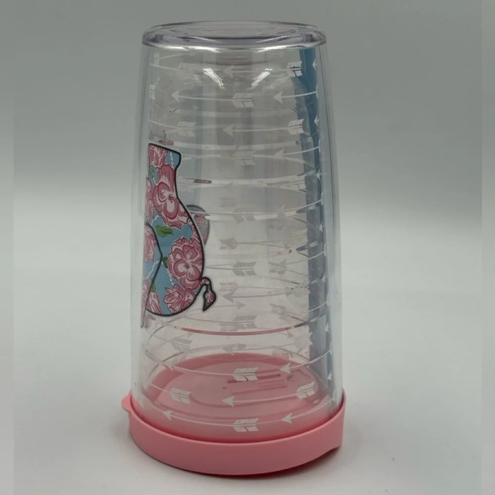 Tervis Tumbler 16 Oz Simply Southern Floral Elephant Arrows Pink Travel Lid